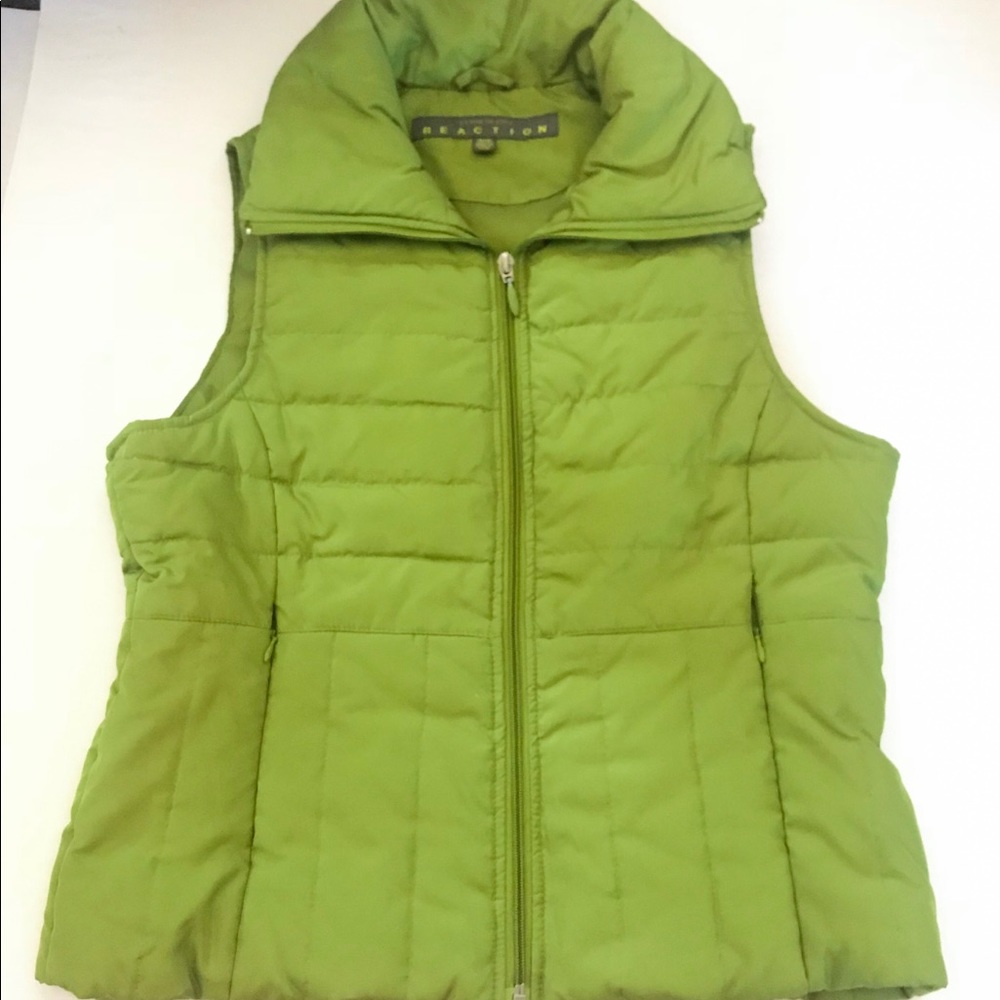 Kenneth Cole lime vest